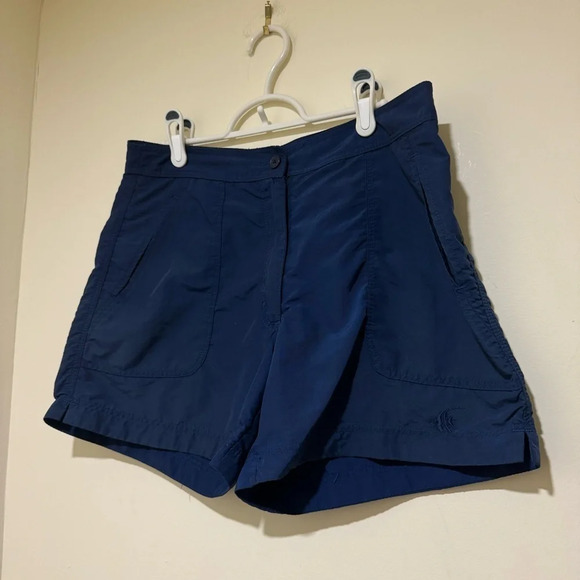 Women’s Vintage Guy Harvey Navy Colour Lightweight Summer Mini Shorts Size 6 - Picture 8 of 16